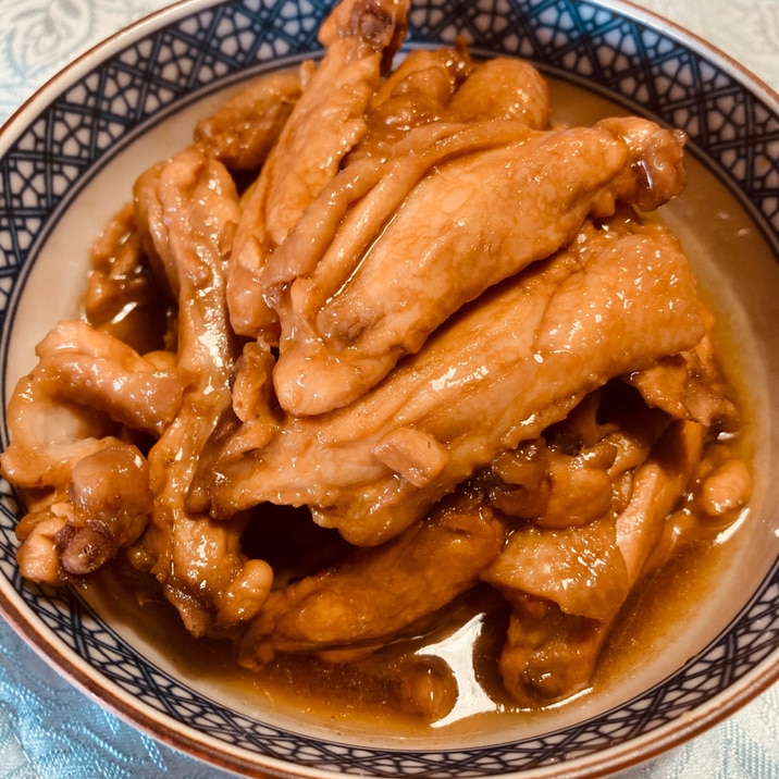 若鶏(バックリブ)のさっぱり煮